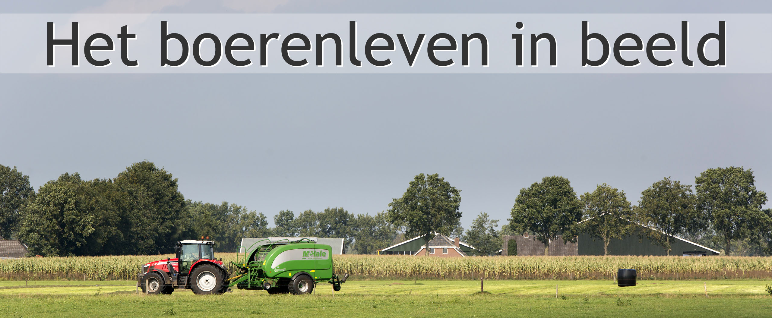 ronde balen persen
